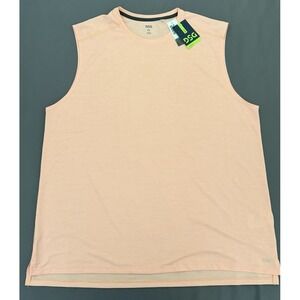 DSG‎ Movement Muscle Tank Top Mens Size XL Pink Ray Heather Striped Active New!